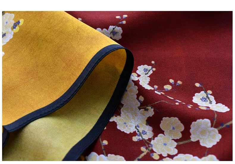 Image of ANDANTINO 100% Mulberry Silk Scarf -21 inch Square Neckerchief with Gift Packed