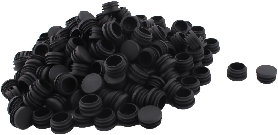 Plastic Table Chair Legs Round Tube Insert Cap Cover 30mm Dia 200pcs Black (id: 144 bd2 bd2 fe9 5d1