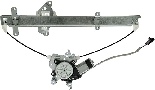 Vista 277 de TRQ Regulador de Elevalunas Eléctrico Trasero Izquierdo y Conjunto del Motor del Lado del Conductor Compatible con Chevrolet Cruze 2012-2015 2016