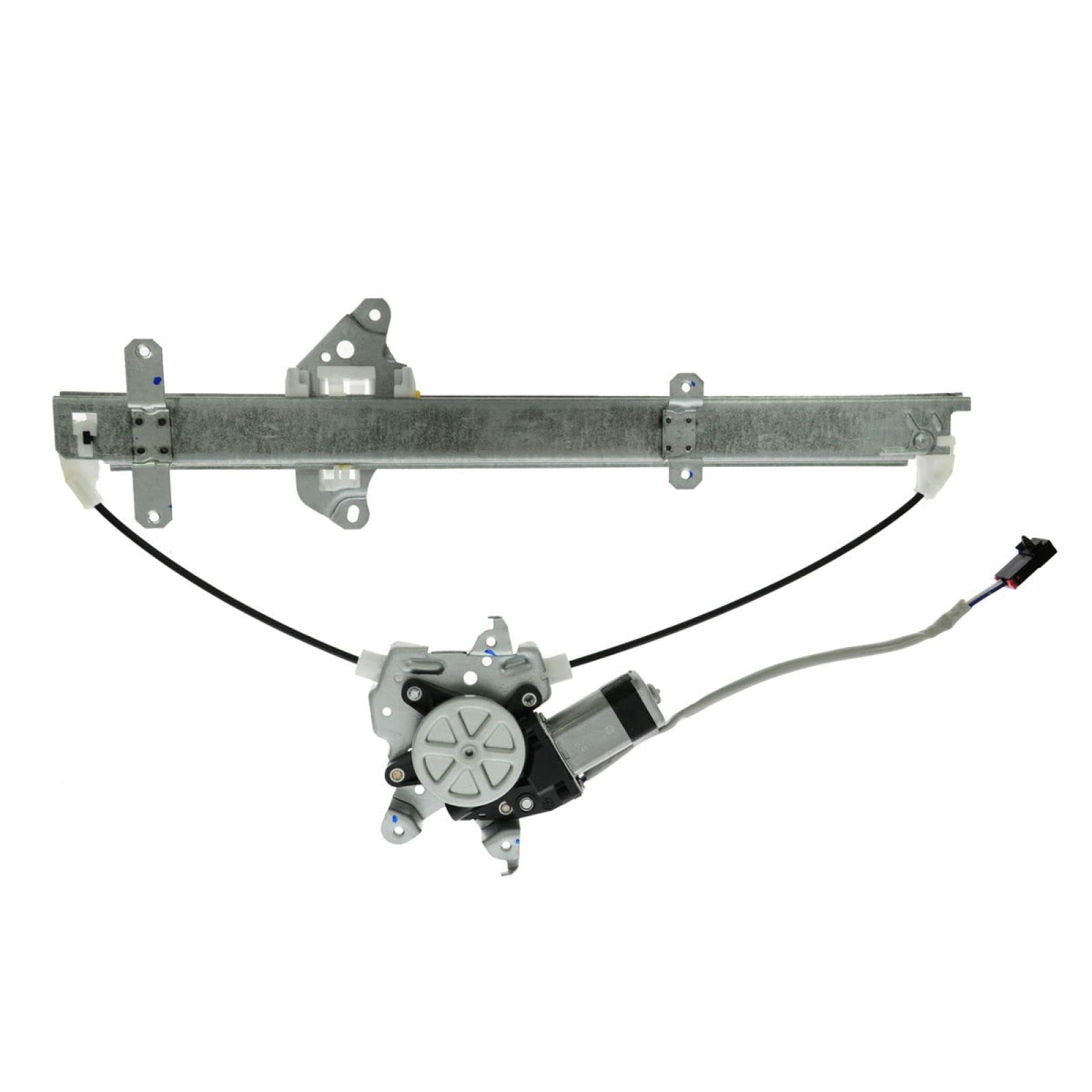 TRQ Front Left Power Window Regulator &amp; Motor Assembly Drivers Side Compatible with 1998-2004 Nissan Frontier 2000-2004 Xterra NI1350121 | For 1998-2004 Nissan Frontier 2000-2004 Xterra NI1350121