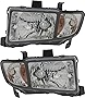 For Honda Ridgeline Headlight 2006 2007 2008 Driver and Passenger Side Headlamp Replacement
