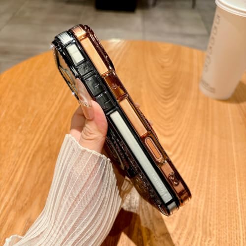 Coque iPhone 15 Pro Max sable mouvant rose pour streaming mains libres - 3