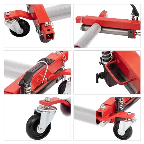 Zhaiupon FCZJ000000V01 Car Wheel Dolly Jack Set Of 2,1500Lbs Hydraulic Car Jack thumb #3