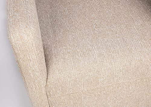 Sillón moderno con diseño curvo Natural miniatura 5