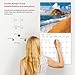 2026 Wall Calendar,Calendar 2026, January 2026 - June 2027, Wall Calendar BEACHES, 12