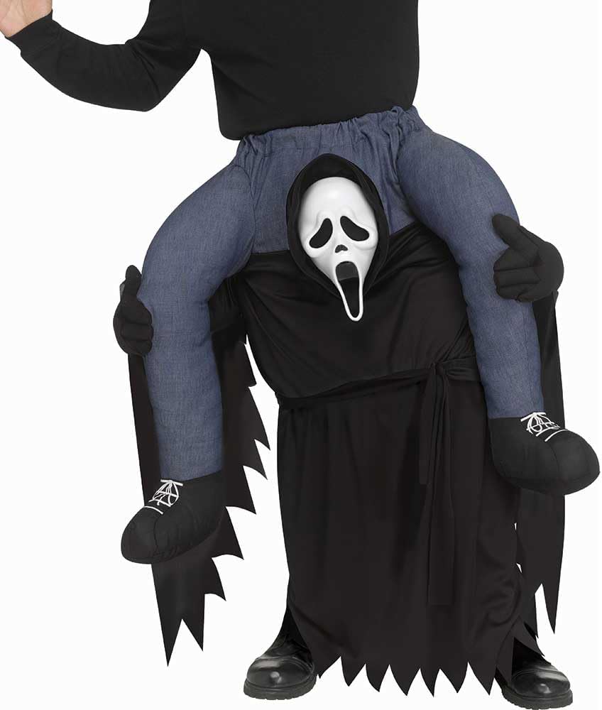 Fun World Mens Carry Me Ghost Face Costume, One Size, Multi-Color
