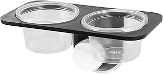 BESPORTBLE Reptile Feeder Bowls Container