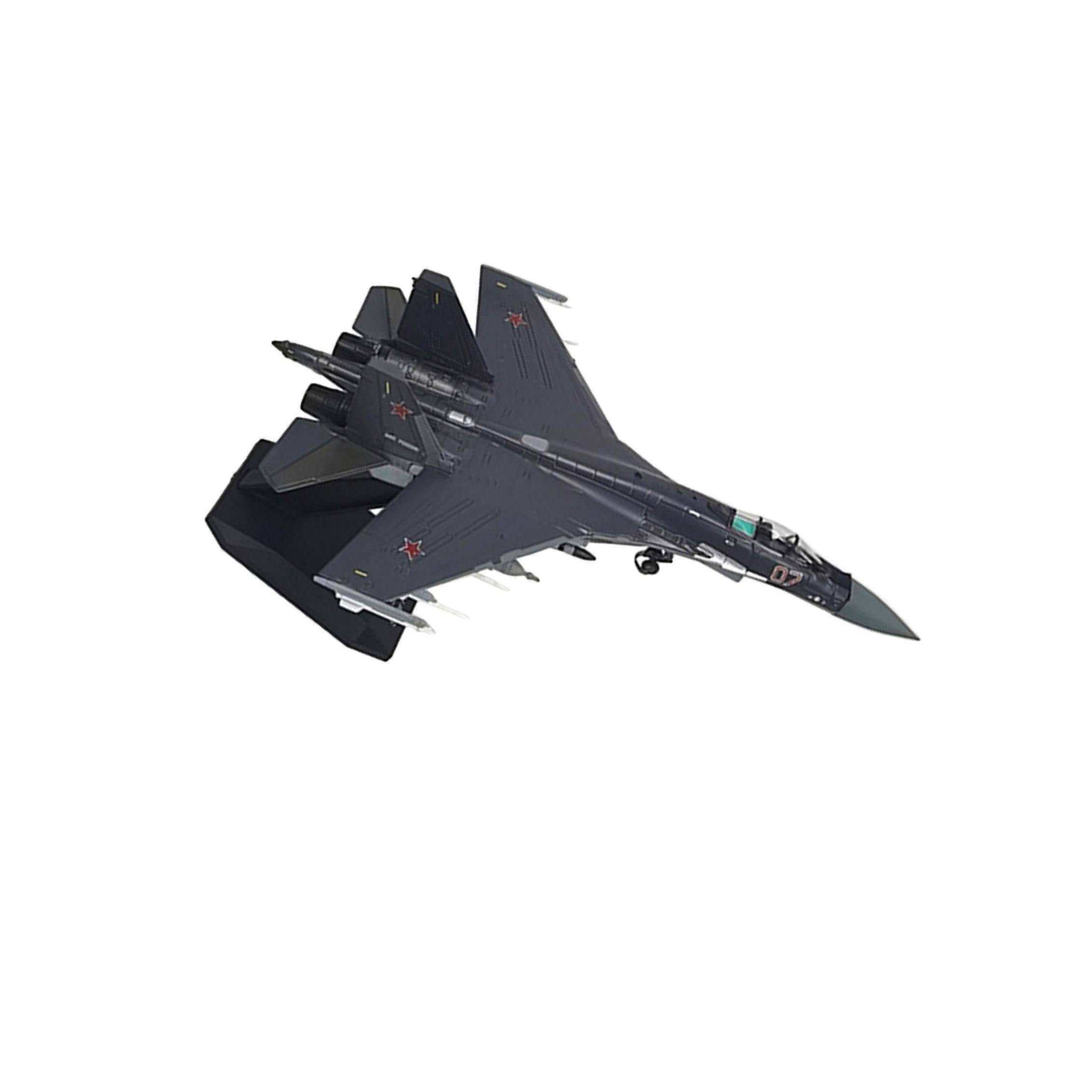 Modellino di aereo da caccia pressofuso in Per scala 1/100, articolo da regalo per studenti che studiano i principi dell'aviazione e la degli aerei.