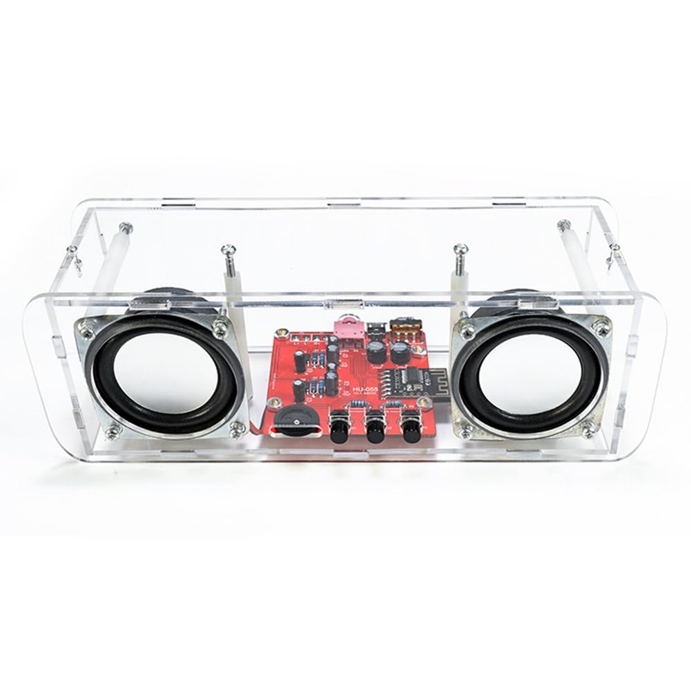 Kit Altoparlanti Bluetooth Fai Da Te Per Saldatura: Progetto Educativo Per Studenti, Stereo Con USB, Controllo Volume E Parti Per Assemblea