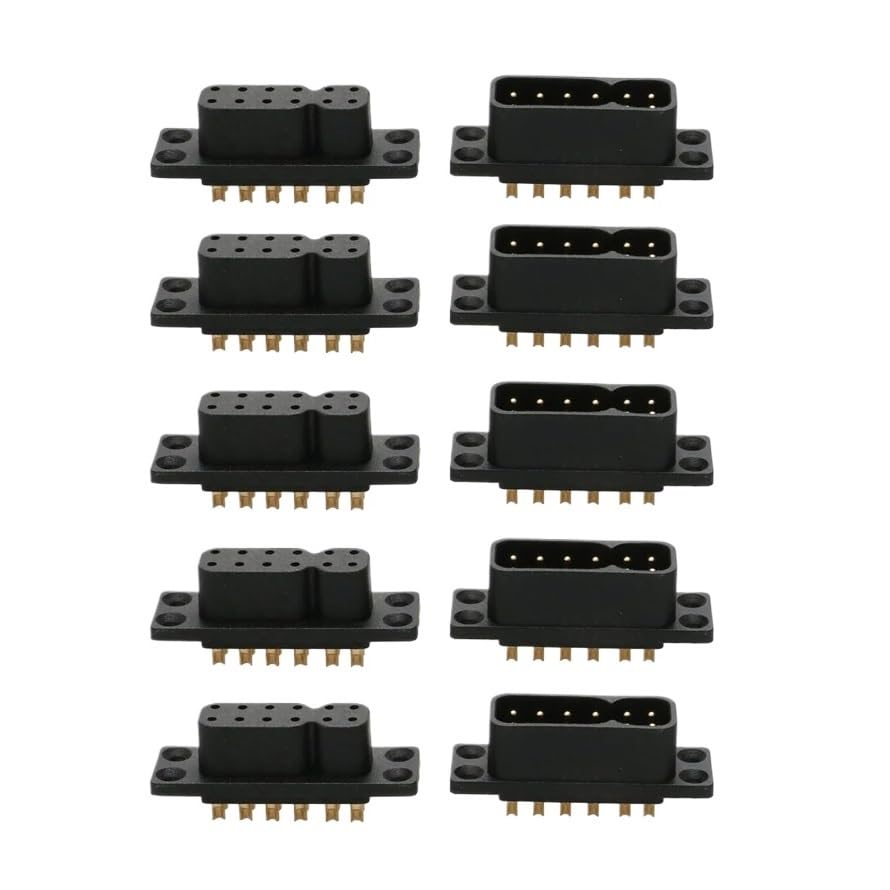 5 Pares Conectores DC Antiinserción Inversa Servo Motor RC