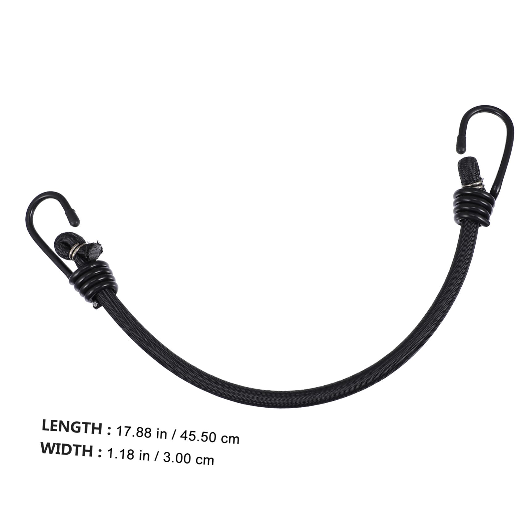 Angoily 6 Pezzi Corde Elastiche con Ganci Cinghie Regolabili Resistenti all’Acqua per Fissaggio Bagagli Campeggio Bicicletta e Veicoli Antivento per Esterni