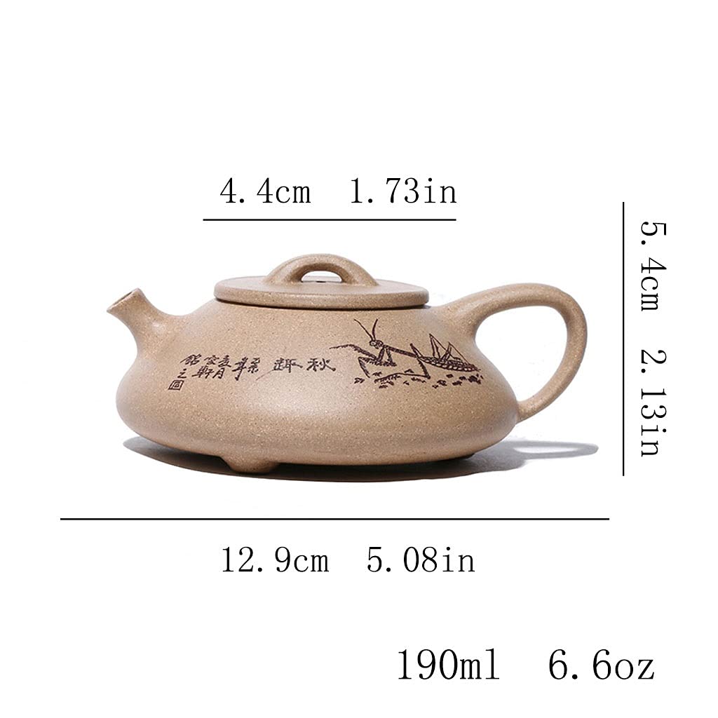 Théière à L'argile Violette Théière de sable pourpre de qualité supérieure Théière à la main Théière à la main Théière brute Mud Kungfu Tea Définir la bouilloire de théière ménagère Theiere