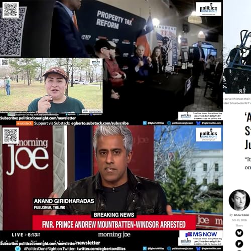 Texas Activist Confronts Governor, Epstein Class Exposed, Trump DOJ Banner Sparks Outrage