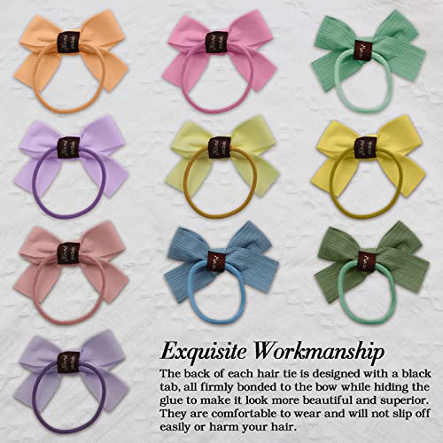 image for Scettar Baby Girl's Hair Clips, 20 PCS Cute Hair Bows with Gift Box Ba