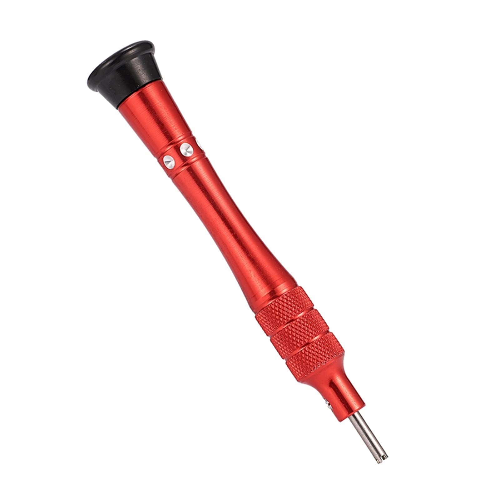 2 Paar 4 Zinken 5 Zinken 2,75 mm Klingen Präzisionskompatibel mit RM-Schraubendreher, rotes und silbernes Uhrenreparatur-Werkzeugset (L)