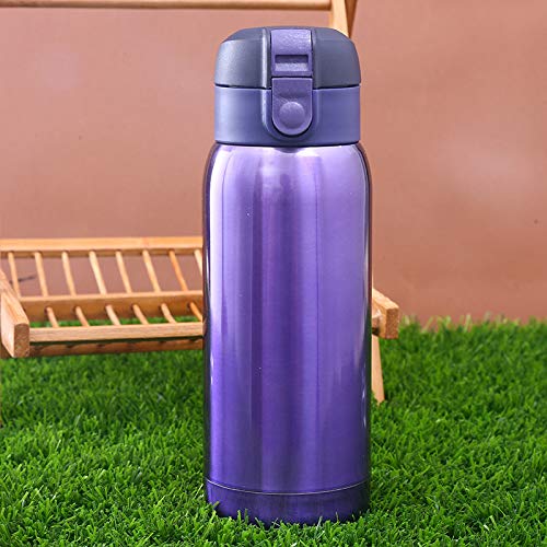 Bottiglia d'acqua in acciaio inox da 500 ml bottiglia sottovuoto per coca cola, bottiglia sportiva per bevande, colore: 3 (colore: 3