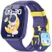 Kids Smart Watch for Boys Girls, HD Touch Screen Fitness Tracker with Heart Rate, Sleep Monitor, Alarm Clock, Pedometer, IP68 Waterproof SmartWatch with/without App, Gifts for Kids 4-12 (Blue)