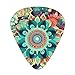 Color Flower Guitar Picks 12 Pack Bass Picks with Organizer Box Guitar Plectrum Includes Thin Medium Heavy Guitar Picks Ukulele Picks for Bass Acoustic Electric Guitars