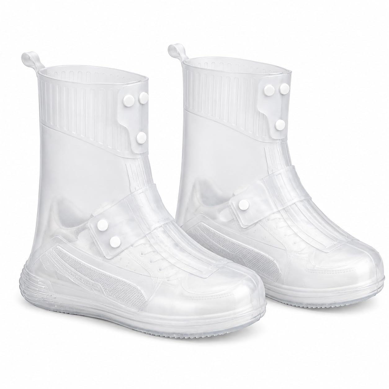 Waterproof Silicone Non-Slip Shoe Cover with Anti-Skid Sole for Indoor, Outdoor, Travel, Rainy Weather, Construction, Cleaning Or Floor Protection-image-46