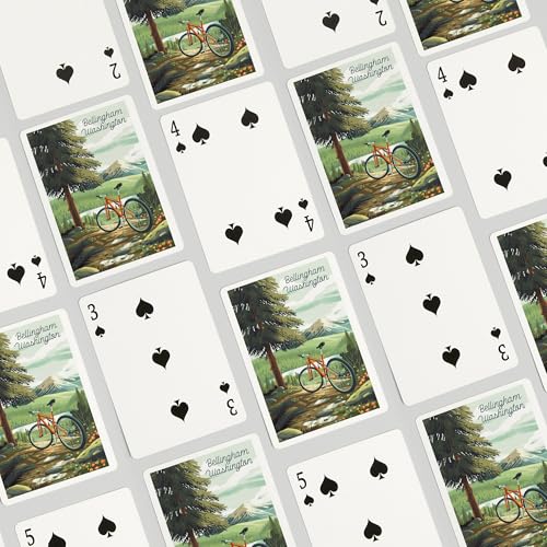 Baraja de Póker Lanterna Press 52 Cartas Poker miniatura 4