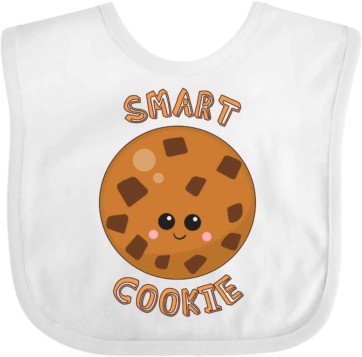 inktastic Smart Cookie Baby Bib