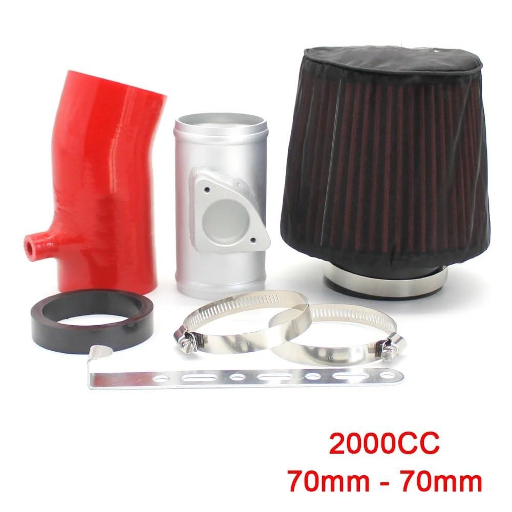 Kit de admisión Kit de filtro de entrada de aire frío de alto flujo para tubo de entrada de aire de coche Compatible con 3 6 CX-4 1.5L 2.0L 2.5L Entrada para Coche