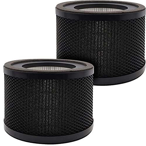 Fette Filter - Lot de 2 filtres HEPA de rechange 3 en 1 pour purificateur d'air TaoTronics TT-AP001 / VAVA VA-EE014 Cover