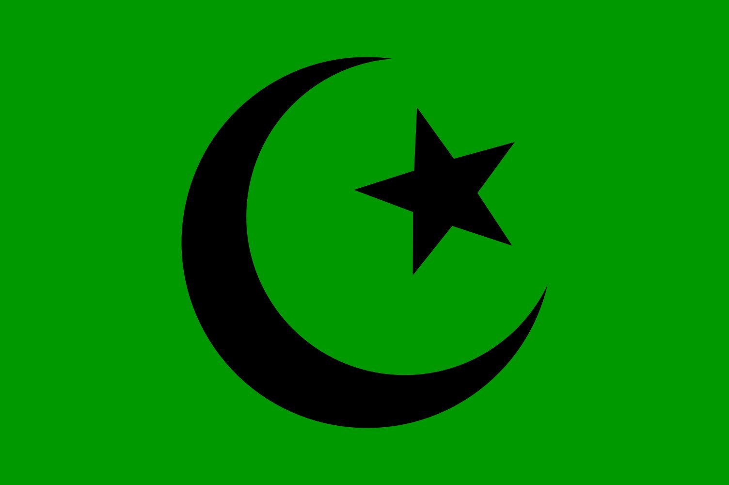 MagFlags Drapeau Grand Empire Fatimide - Drapeau De L'Empire Fatimide - Fictional Shows En Couleur Vert Basique Assoviée Au Shi'a - 1.35m² - 90x150cm