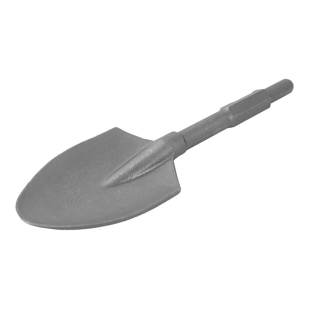 Greensen Scalpello per vanga in argilla per martelli demolitori Scalpello in acciaio legato con codolo esagonale 1-1/8 pollici con scatola in plastica per martello demolitore elettrico