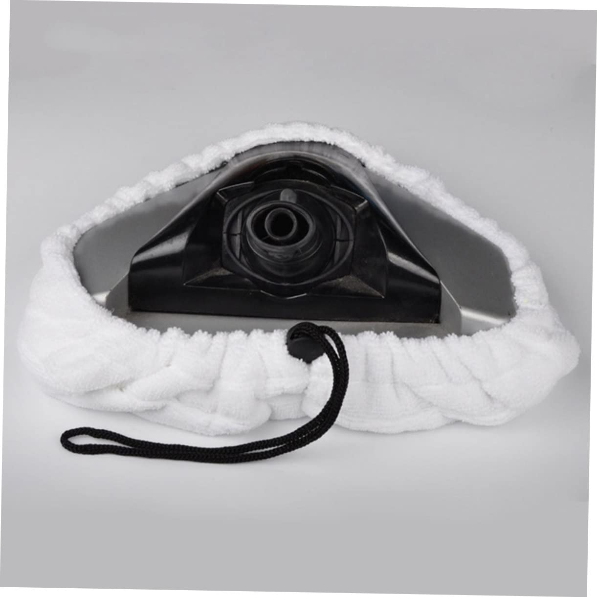 KICHOUSE 3pcs Washable Triangular Steam Mop Pad Covers Replacement Cloths for Hardwood Tile and Marble Cleaning Soft and Highly Absorbent Cleaning