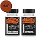 Produktbild TRISTARcolor Autolack Lackstift Set für Lexus/Scion/Toyota H8R Hot Lava Metallic/Orange Metallic Basislack Klarlack je 50ml