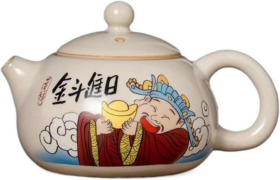 Ceramic Teapot Teapot Household Ceramic Kung Fu Tea Set Exquisite Single Pot Tea Party Teapot With Filter Tea Pot Ceramic