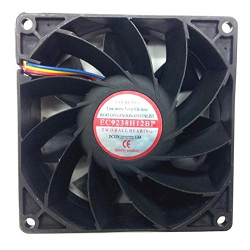 Evercool 92x92x38mm High Speed PWM Fan EC9238H12BP