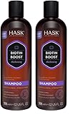 Hask La biotina Boost ispessimento Shampoo, 12 Ounce (Paquete de 2)