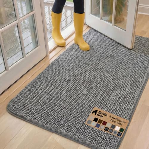 Gorilla Grip SoakSTOPPER Dog Door Mat 60x36