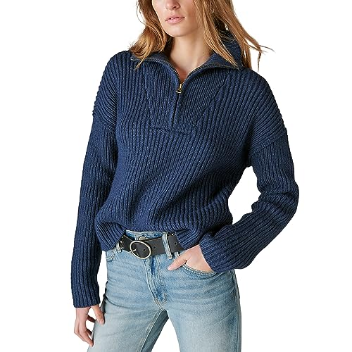 Image of Lucky Brand 1 /2 Zip Pullover Sweater