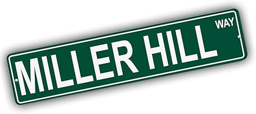 Vista 54 de Ohio Mountains Pick Your Mountain Compatible/repuesto para Ballards Hill United States Mountain Aluminio Metal Tin Street Sign Style decoración