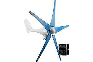 CHRISK Wind Turbine Generator, 5000W Wind Turbine with 5 Blades