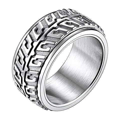 Richsteel Anillo Antiestrés Platino Cover
