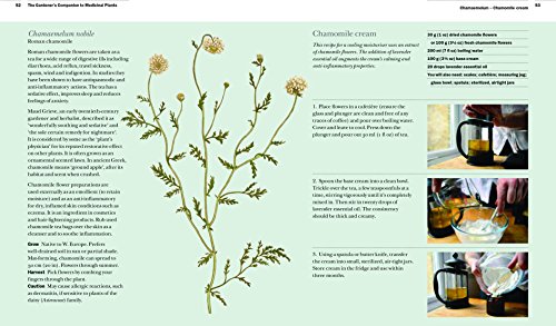 The Gardener's Companion to Medicinal Plants: An A-Z of Healing Plants and Home Remedies: 1