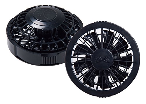 Amazon.co.jp: FAN2200B 空調服 ﾜﾝﾀｯﾁﾌｧﾝ ﾌﾞﾗｯｸ(2個入) : DIY・工具