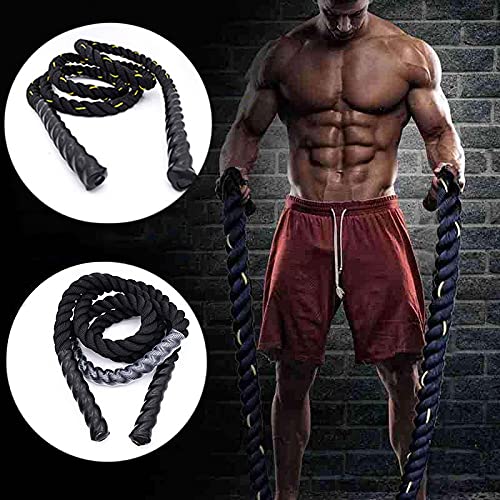 XIANGFATS Cuerda Saltar 3M Pesado Salto de la Cuerda Batalla ponderada Pesada Ropas Power Formning Mejorar la Fuerza Fitness Home Combat Gym Equipment