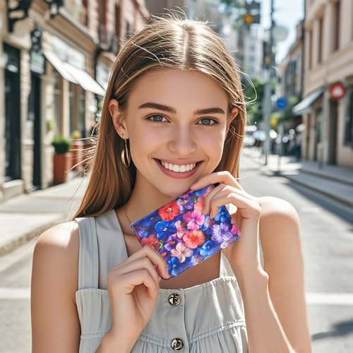 APHISON Small RFID Wallet Women Cute Compact Bifold Credit Card Holder Wallet for Women with Zipper Coin Pocket2