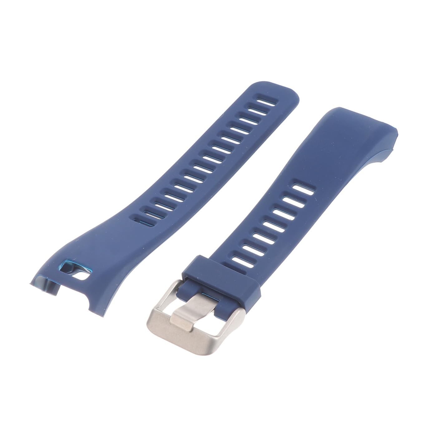 Toddmomy Silikonarmband Ersatz für Hr mit Schnellverschluss Flexibles Sport Uhrenarmband Hautverträglich Mitternachtsblau Kompatibel für Fitness Tracker