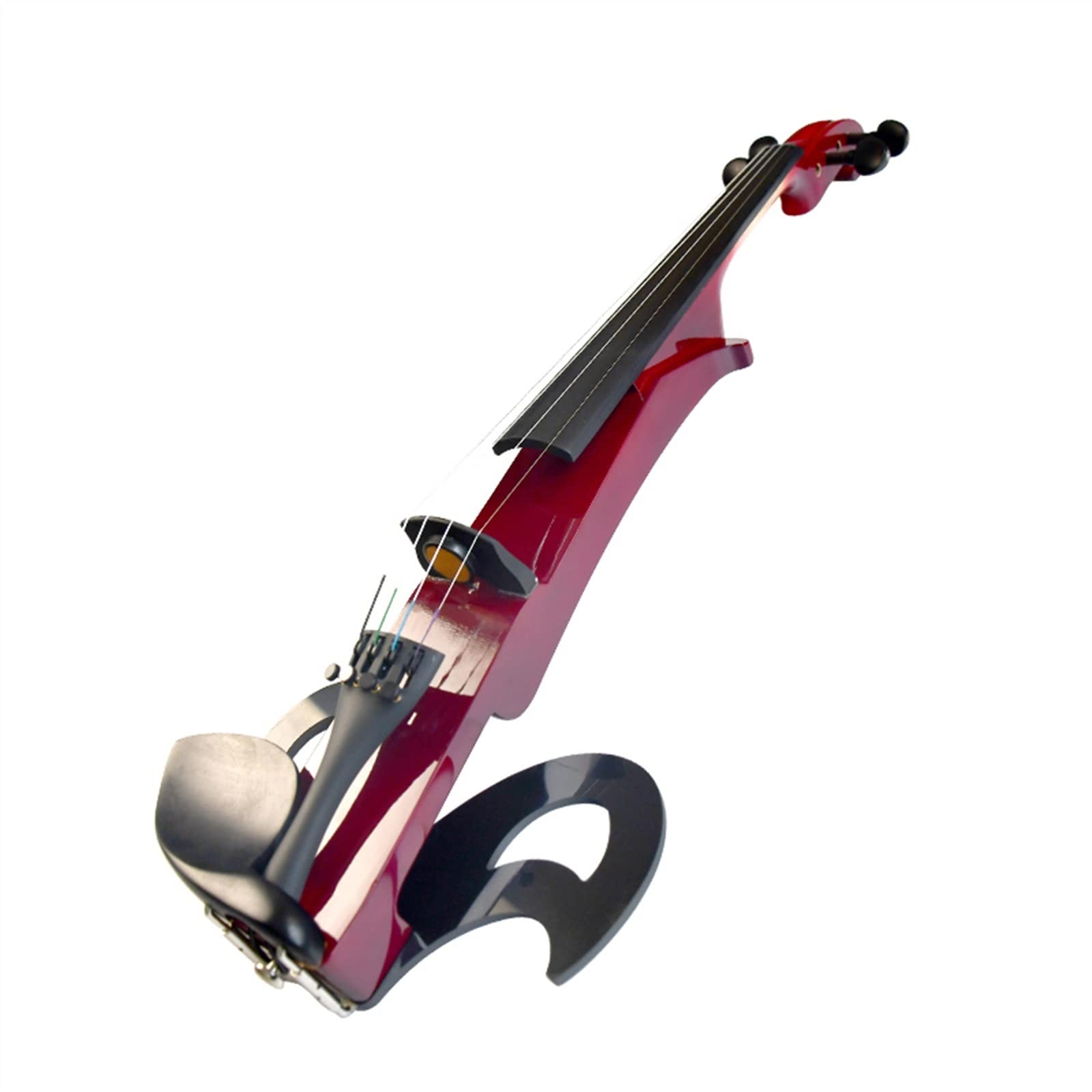 Violini per Studenti Violino Elettrico In Acero Massiccio Di Dimensioni 4/4 Con Set Di Strumenti A Corde Per Studenti Principianti Con Accordatore Professionale Violino