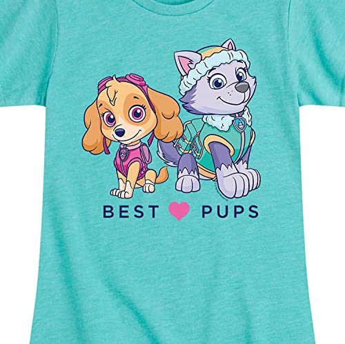HYBRID APPAREL - Paw Patrol - Besties Pups - Toddler and Youth Girls Short Sleeve Graphic T-Shirt3