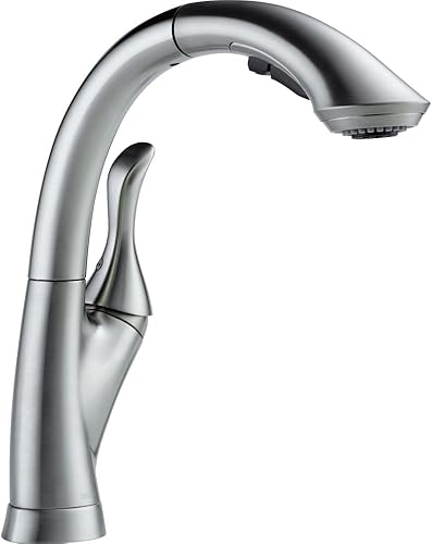 Miniatura 7 de Delta Faucet Linden - Grifo de cocina extraíble, grifo de fregadero de cocina de bronce aceitado, grifo de cocina con rociador extraíble, tecnología