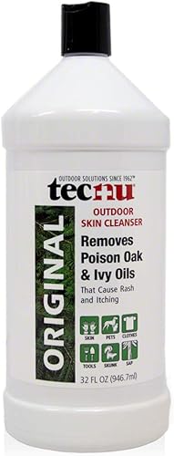 Tecnu Limpiador de piel de exteriores para roble e hiedras venenosas, 32 oz