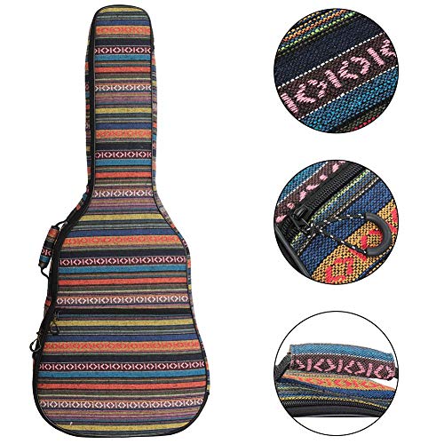 Rubyu Housse pour Guitare Acoustique étanche et résistante aux Chocs pour Guitares acoustiques et Classiques 40 à 41… - Les Beatles, Paul McCartney, John Lennon, RIngo Starr, George Harrison Rubyu Housse pour Guitare Acoustique étanche et résistante aux Chocs pour Guitares acoustiques et Classiques 40 à 41… – Image 8