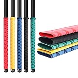 CBAZY Heat Shrink X-Tube Wrap Fishing Rod Grip Rod Building Handle Cork Grip Repair Diameter 1.37'' 5color Mix Each 19.6inch